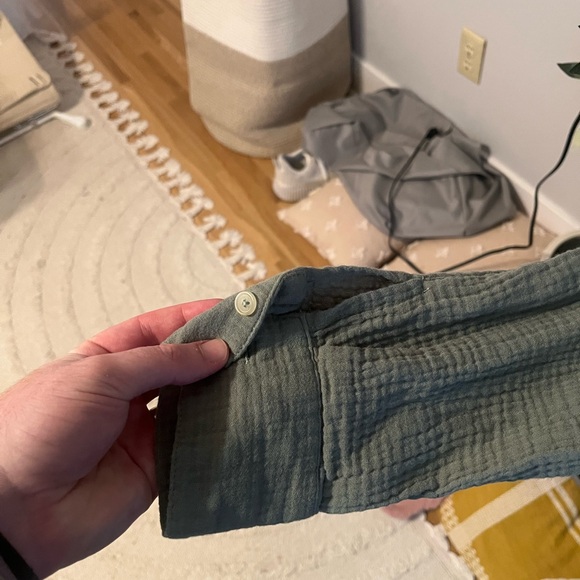 BP Sage Green Button Down Shirt - Picture 4 of 5